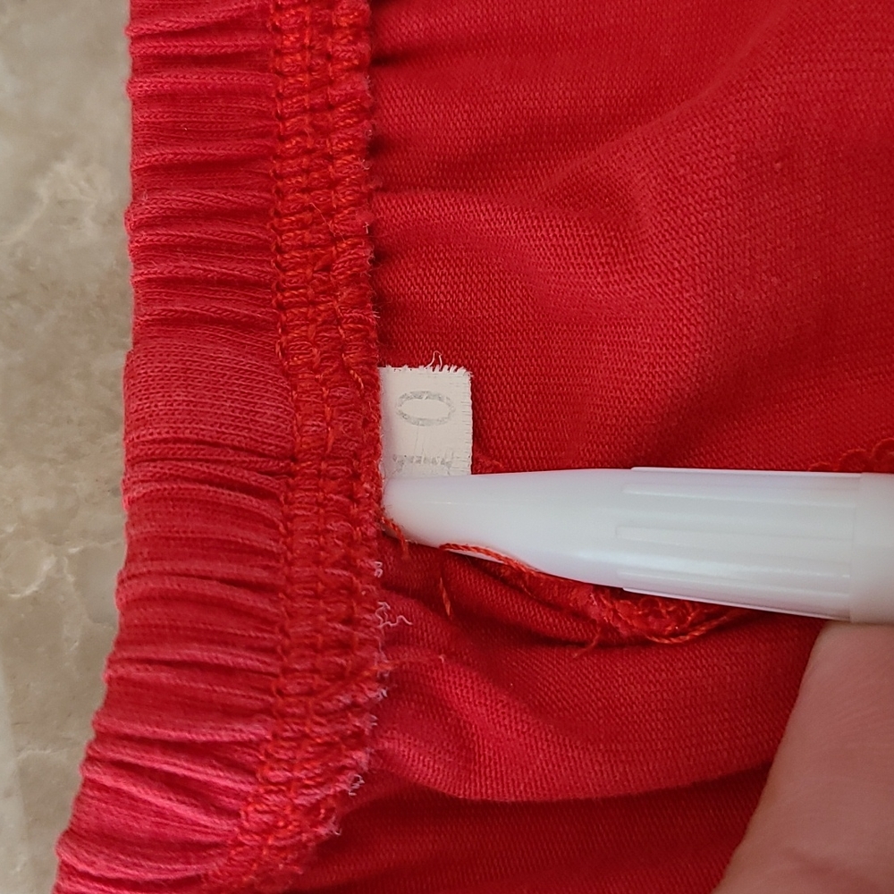 Red Ruffle Shorts - Picture 6 of 8